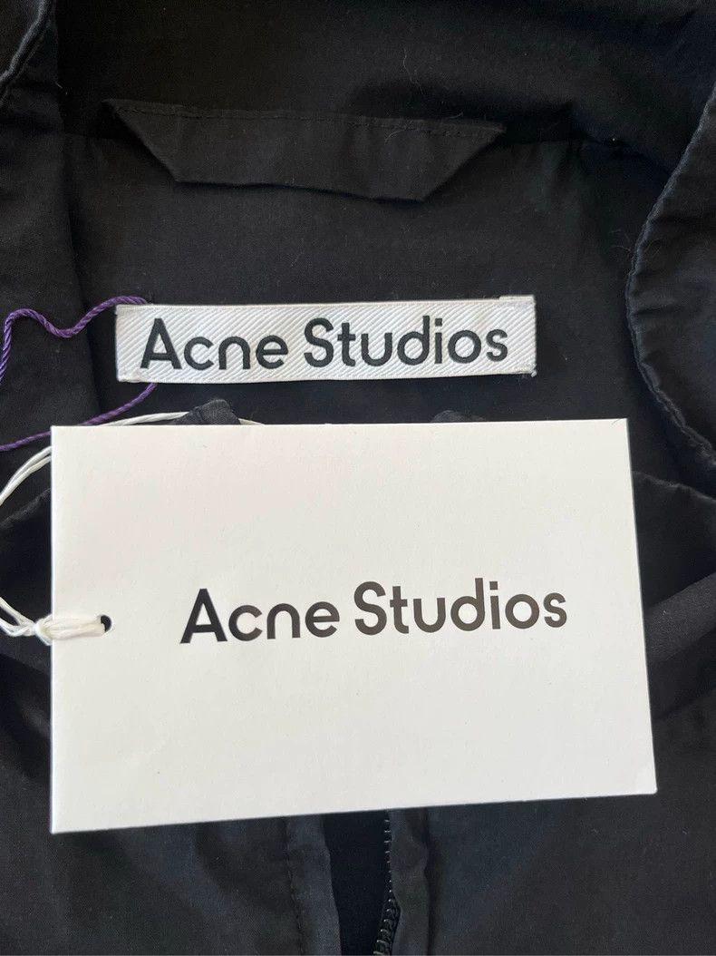 Acne Studios Acne Studios Black Vintage Logo Zip Jacket Size US L / EU 52-54 / 3 - 3 Thumbnail