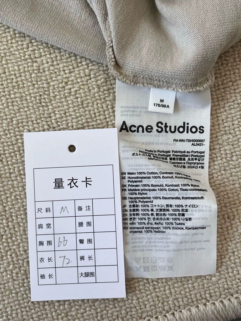 Acne Studios Acne Studios Printed Short Sleeve Top Size US M / EU 48-50 / 2 - 5 Thumbnail