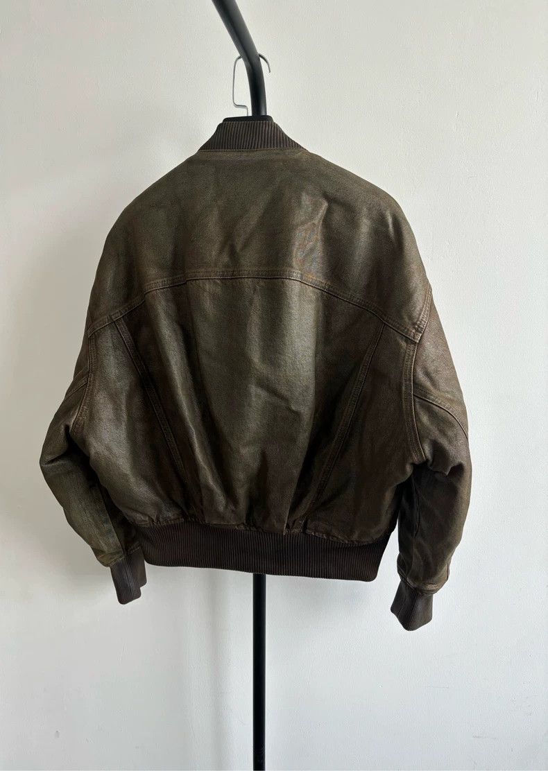 Acne Studios Acne Studios Brown Pilot Jacket FW23 Collection Size US M / EU 48-50 / 2 - 2 Thumbnail