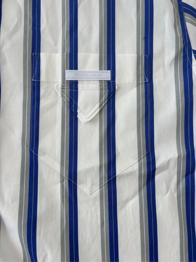 Prada Prada Vacation Shirt with Cuban Collar Size US L / EU 52-54 / 3 - 4 Thumbnail