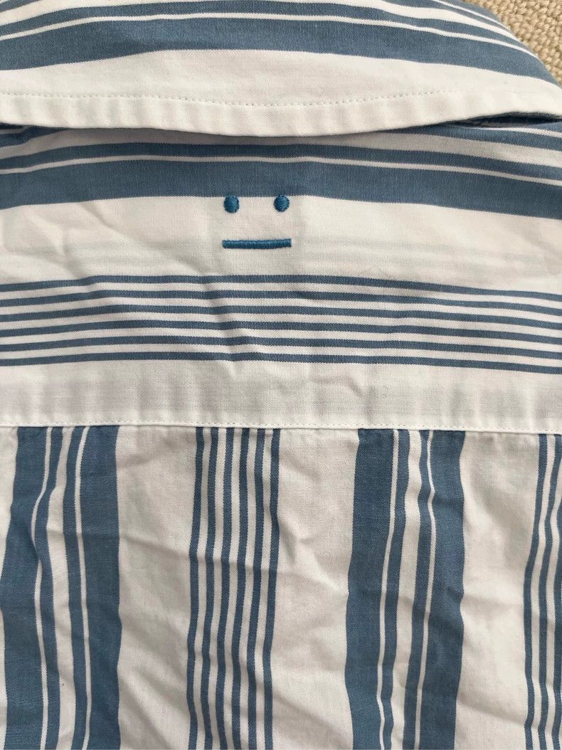 Acne Studios Acne Studios Striped Long Sleeve Shirt Size US S / EU 44-46 / 1 - 5 Thumbnail