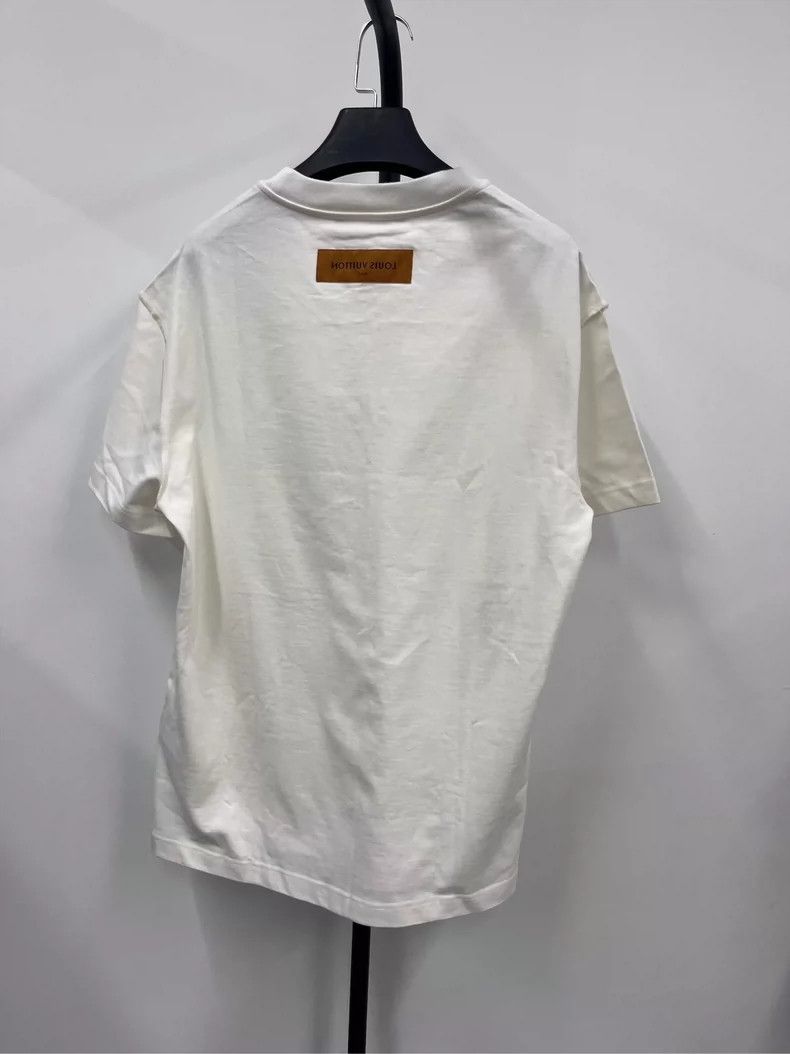 Louis Vuitton LOUIS VUITTON SS22 Logo Embroidered T-Shirt Size US M / EU 48-50 / 2 - 2 Thumbnail