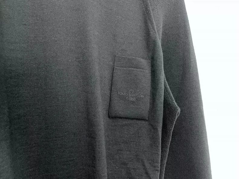 Louis Vuitton Louis Vuitton Wool Sweater with Pocket Size US XL / EU 56 / 4 - 2 Thumbnail
