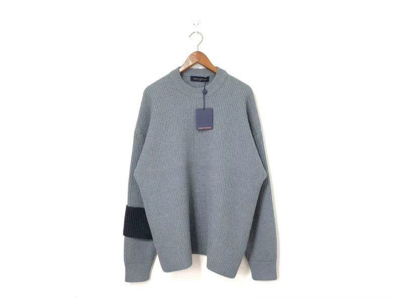 Louis Vuitton Louis Vuitton Earth Sweater with Rhinestones Size US L / EU 52-54 / 3 - 5 Thumbnail