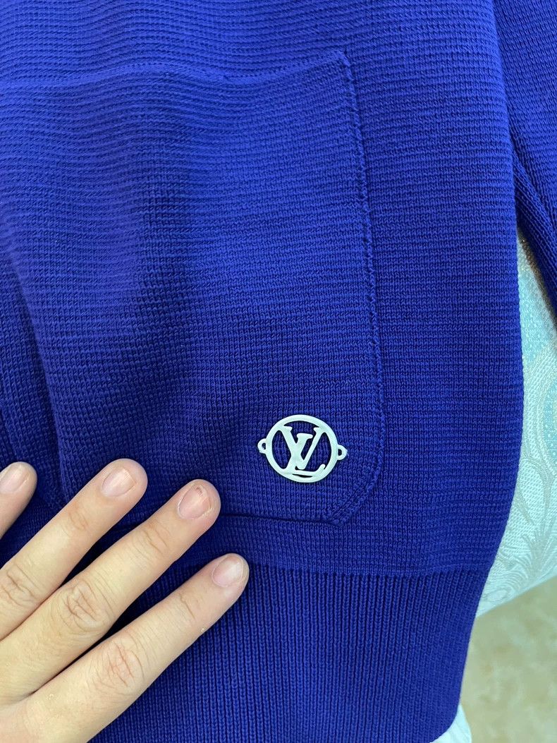 Louis Vuitton Louis Vuitton Cardigan with Rich Color Design Size US L / EU 52-54 / 3 - 3 Thumbnail