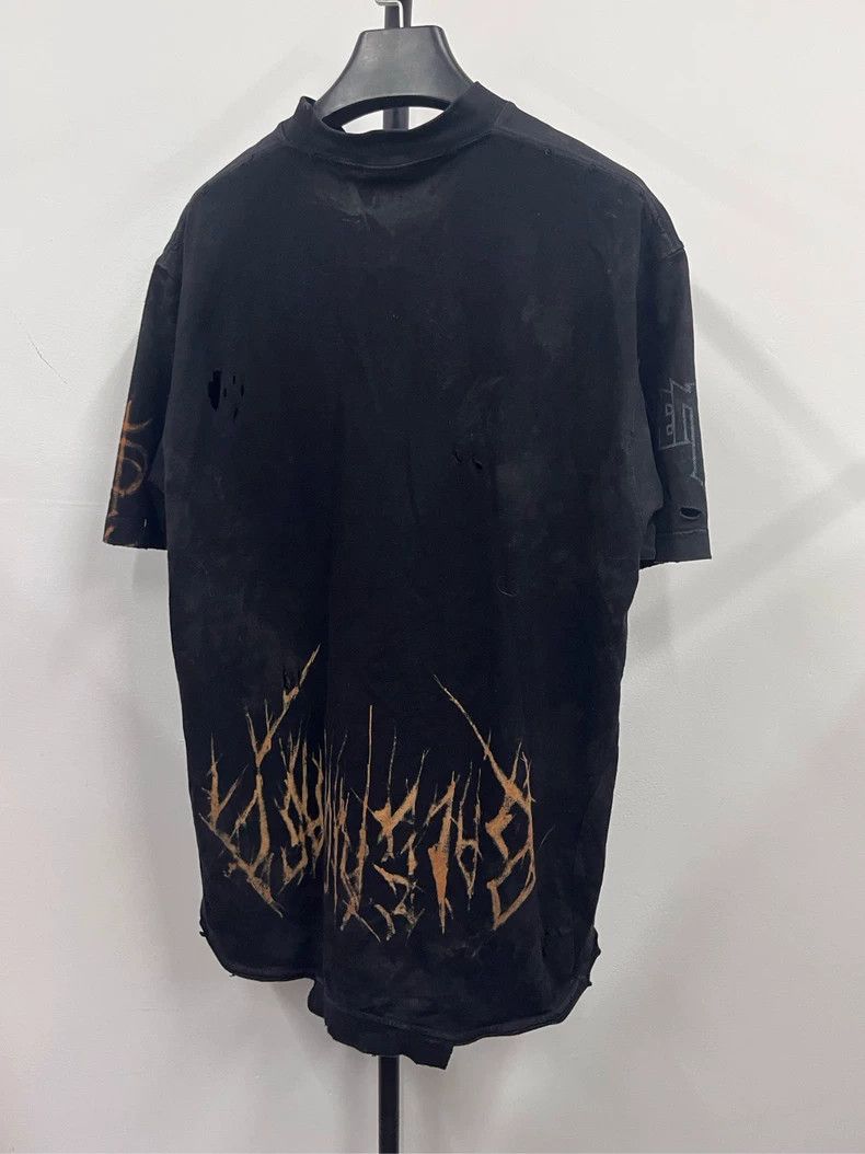 Balenciaga Balenciaga Graphic Print Short Sleeve T-Shirt Size US M / EU 48-50 / 2 - 2 Thumbnail