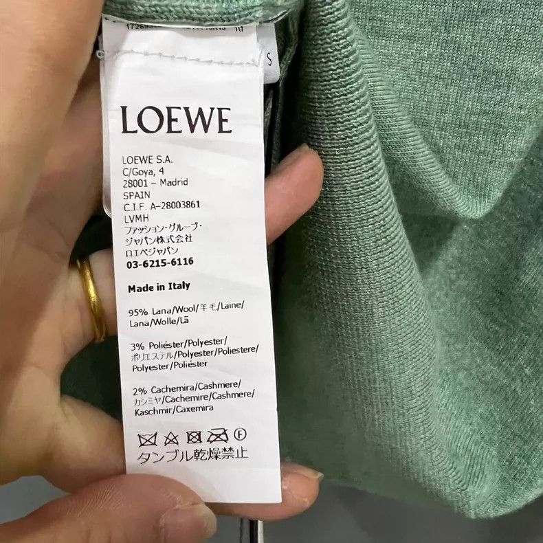 Loewe LOEWE Cardigan with Cartoon Anime Pattern Size US S / EU 44-46 / 1 - 4 Thumbnail
