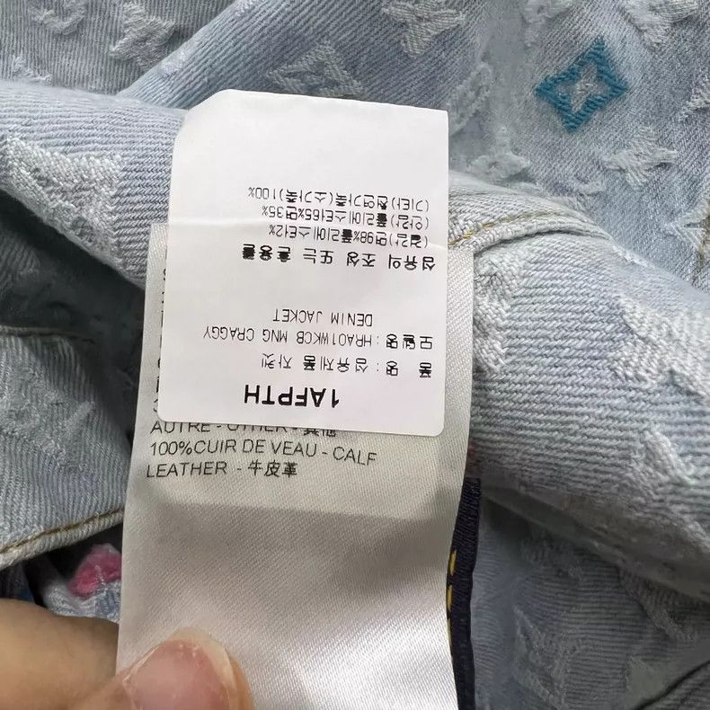 Louis Vuitton Louis Vuitton Tyler Collaboration Denim Jacket Size US L / EU 52-54 / 3 - 5 Thumbnail