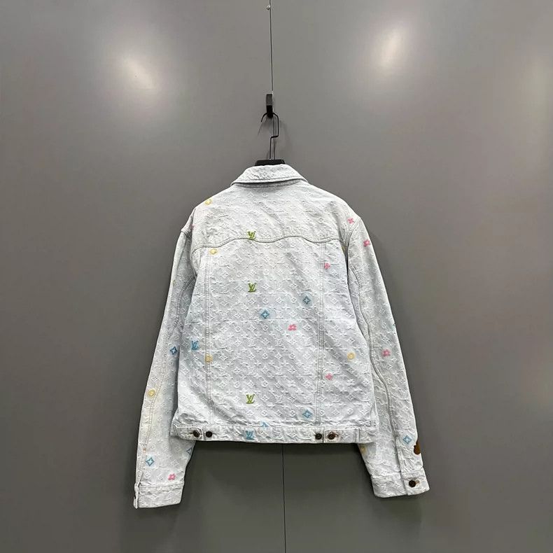 Louis Vuitton Louis Vuitton Tyler Collaboration Denim Jacket Size US L / EU 52-54 / 3 - 4 Thumbnail