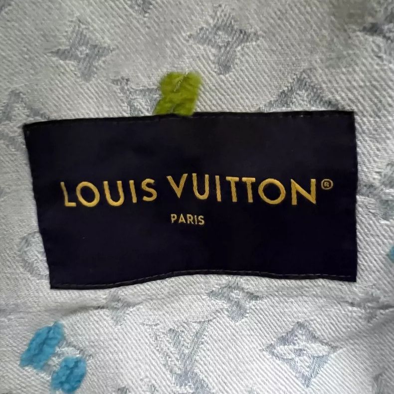 Louis Vuitton Louis Vuitton Tyler Collaboration Denim Jacket Size US L / EU 52-54 / 3 - 3 Thumbnail