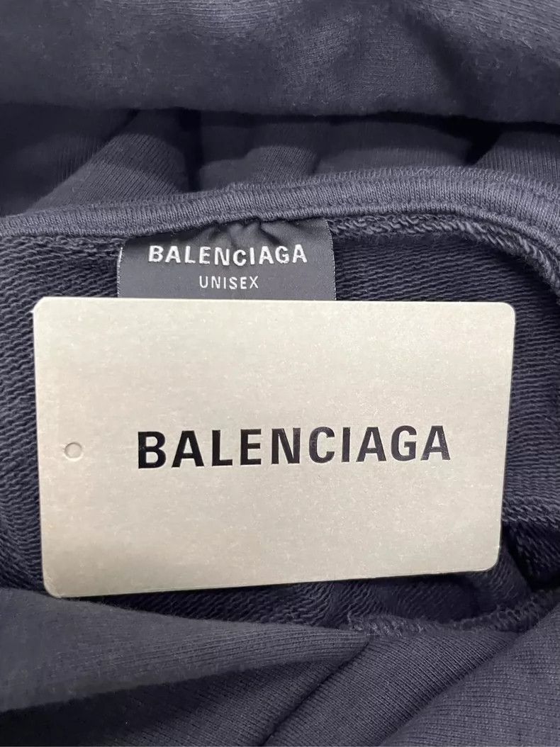 Balenciaga Balenciaga Letter Print Hooded Sweatshirt Size US M / EU 48-50 / 2 - 5 Thumbnail
