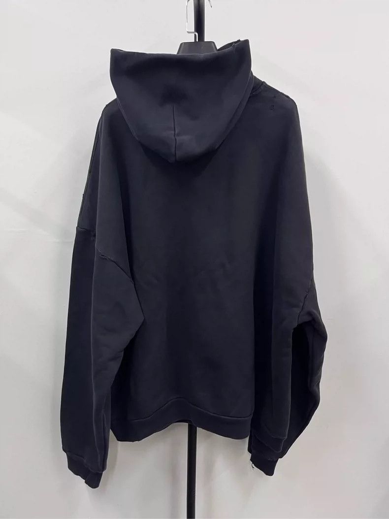 Balenciaga Balenciaga Letter Print Hooded Sweatshirt Size US M / EU 48-50 / 2 - 2 Thumbnail