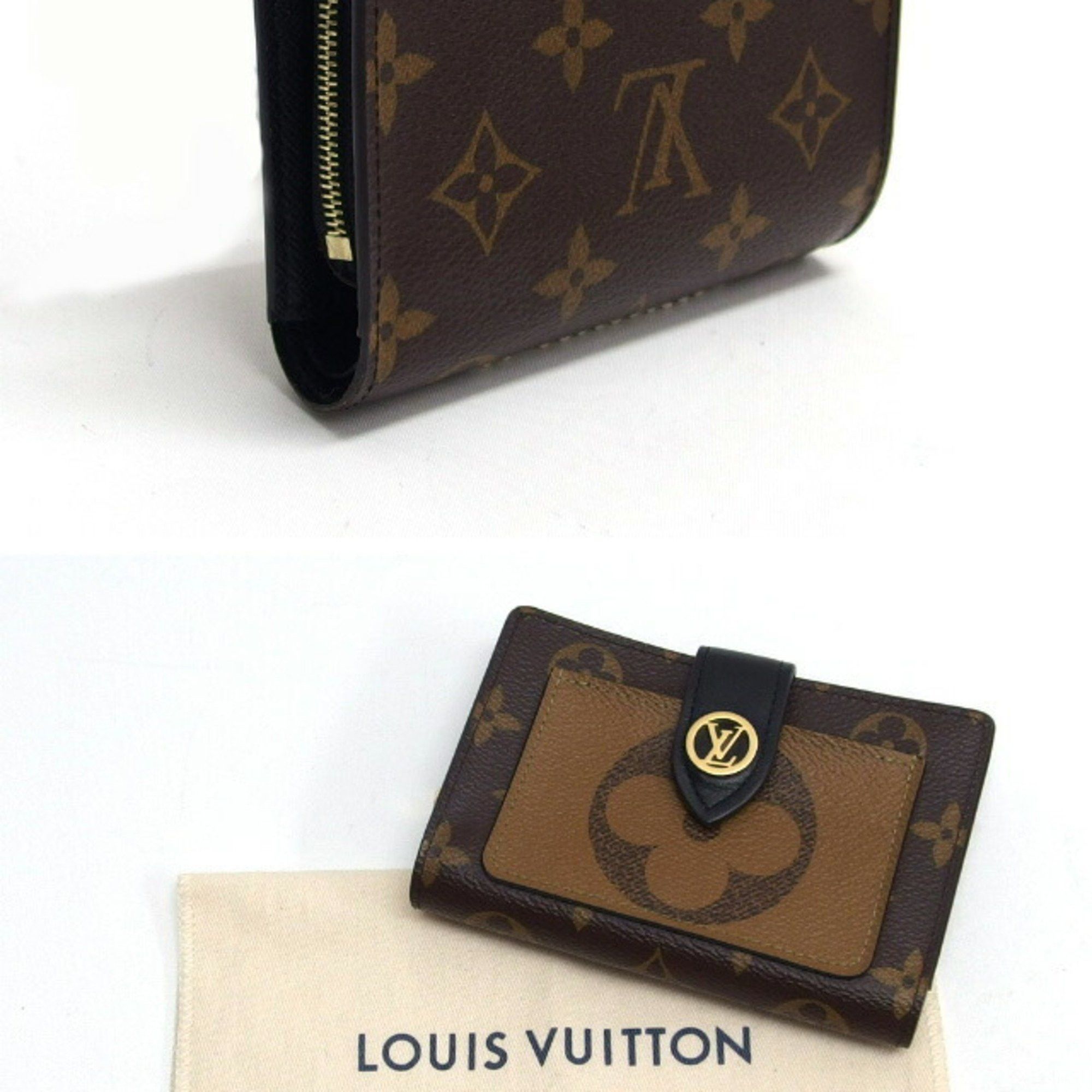 Louis Vuitton Louis Vuitton Monogram Reverse Portefeuille Juliette Bi-fold Wallet Size ONE SIZE - 3 Thumbnail