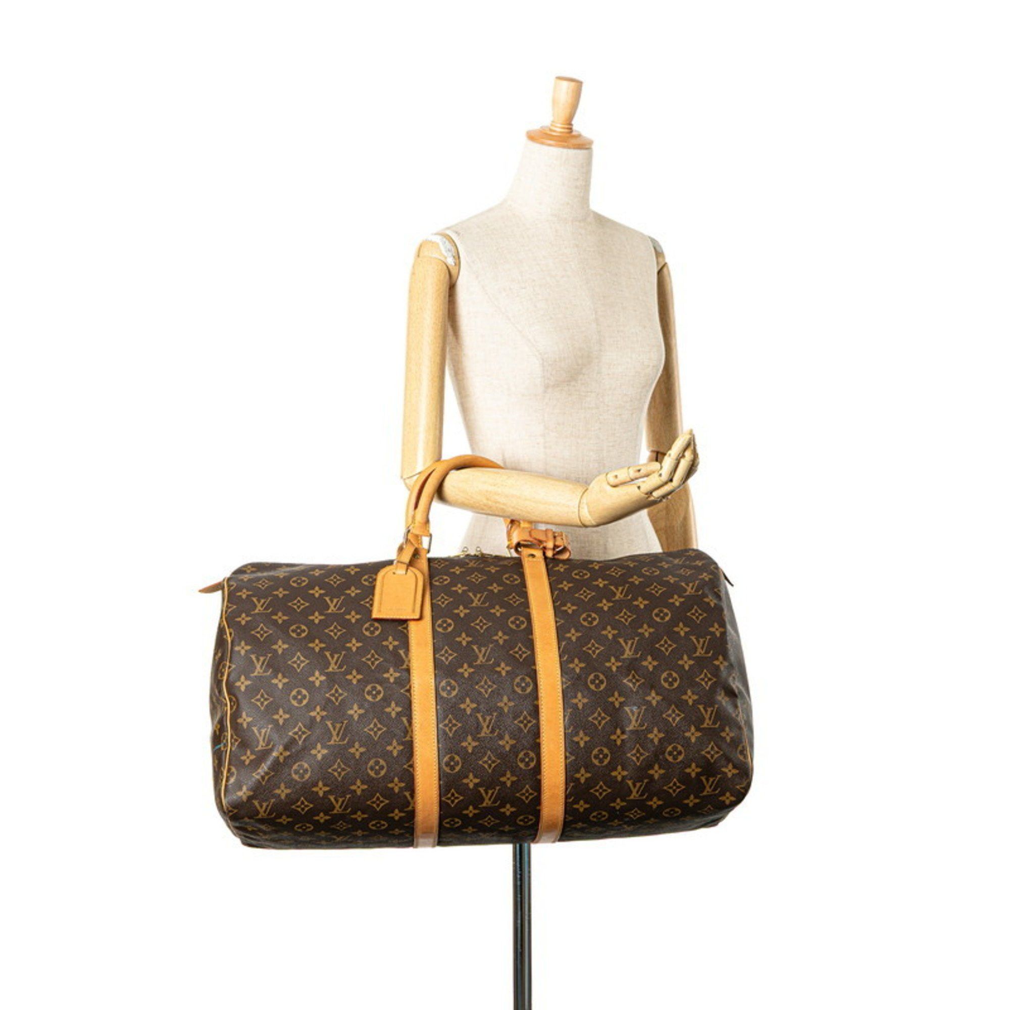 Louis Vuitton Louis Vuitton Keepall 55 travel Size ONE SIZE - 9 Thumbnail