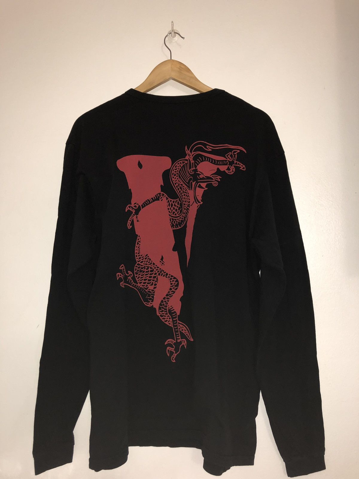 Vlone Dragon Long newest Sleeve