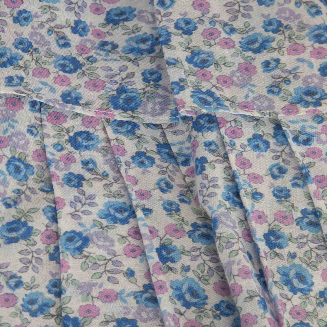 LoveShackFancy Floral Pattern Tiered Mini Skirt Size 28" / US 6 / IT 42 - 3 Thumbnail