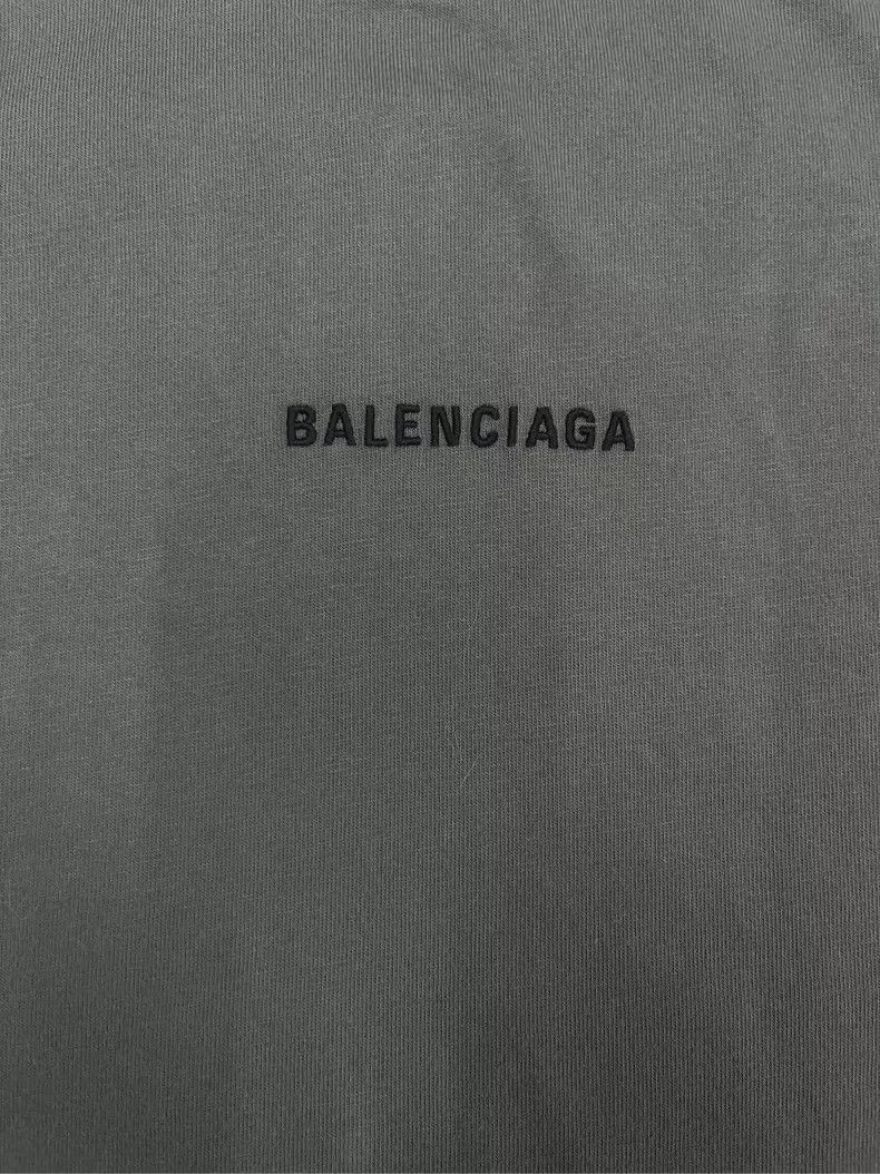 Balenciaga Balenciaga Logo Embroidery Short Sleeve T-Shirt Size US XS / EU 42 / 0 - 4 Thumbnail