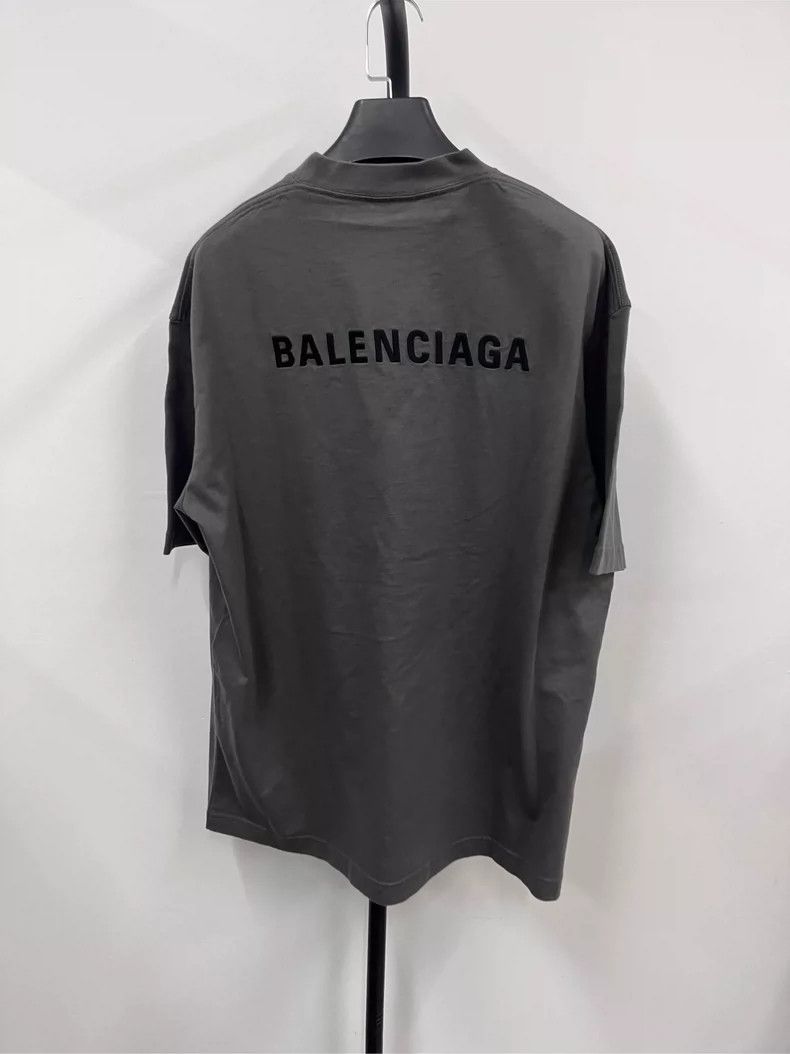 Balenciaga Balenciaga Logo Embroidery Short Sleeve T-Shirt Size US XS / EU 42 / 0 - 2 Thumbnail