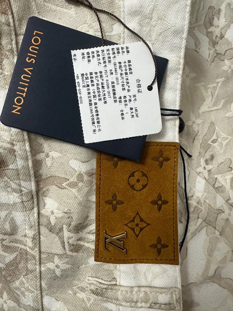 Louis Vuitton Louis Vuitton Printed Cargo Shorts Size 33 Size US 33 - 3 Thumbnail