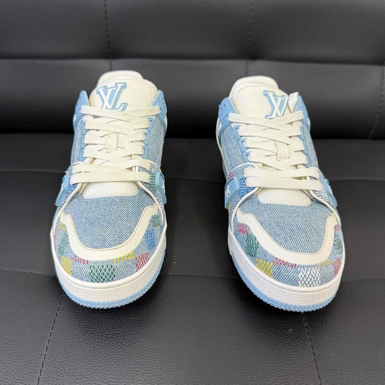Louis Vuitton LV Louis Vuitton Colorful Low-Top Sneakers Size US 6.5 / EU 39-40 - 4 Thumbnail