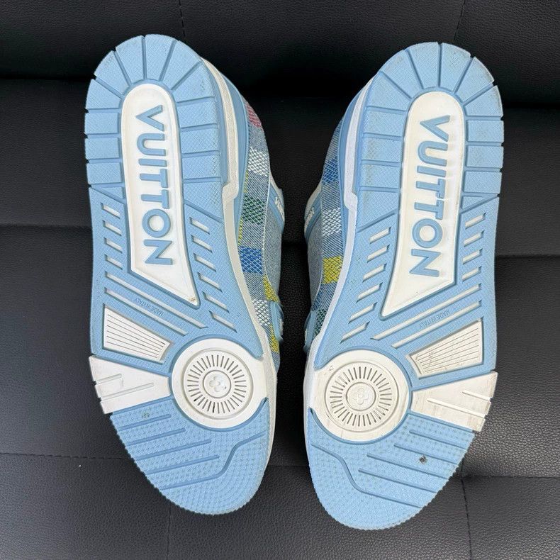 Louis Vuitton LV Louis Vuitton Colorful Low-Top Sneakers Size US 6.5 / EU 39-40 - 8 Thumbnail