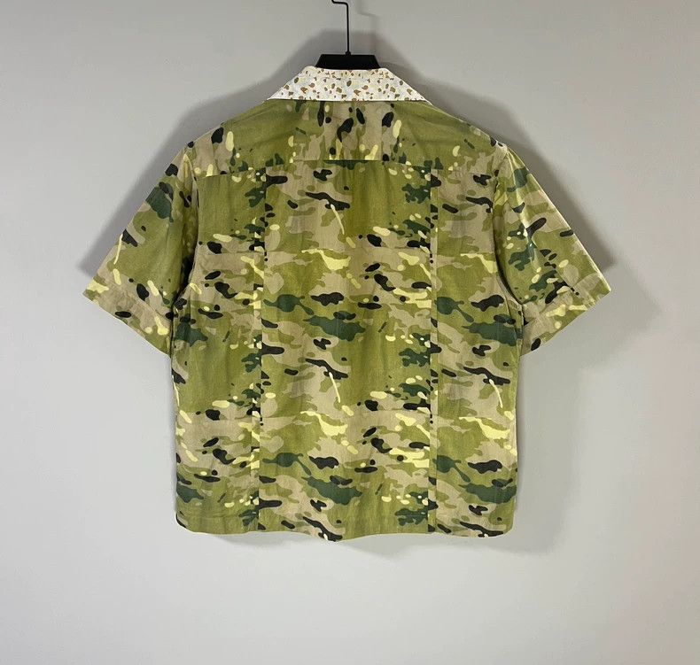 Prada Prada Camouflage Short Sleeve T-shirt for Men Size US L / EU 52-54 / 3 - 2 Thumbnail