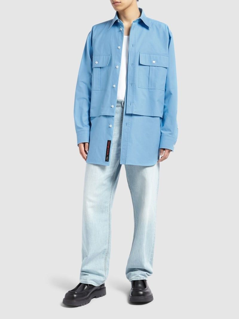 Bottega Veneta cotton double layer shirt Size US S / EU 44-46 / 1 - 2 Thumbnail
