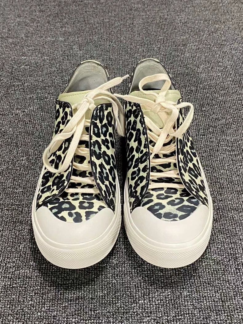 Alexander McQueen Alexander McQueen Leopard Print Sneakers Size US 9 / EU 42 - 2 Thumbnail