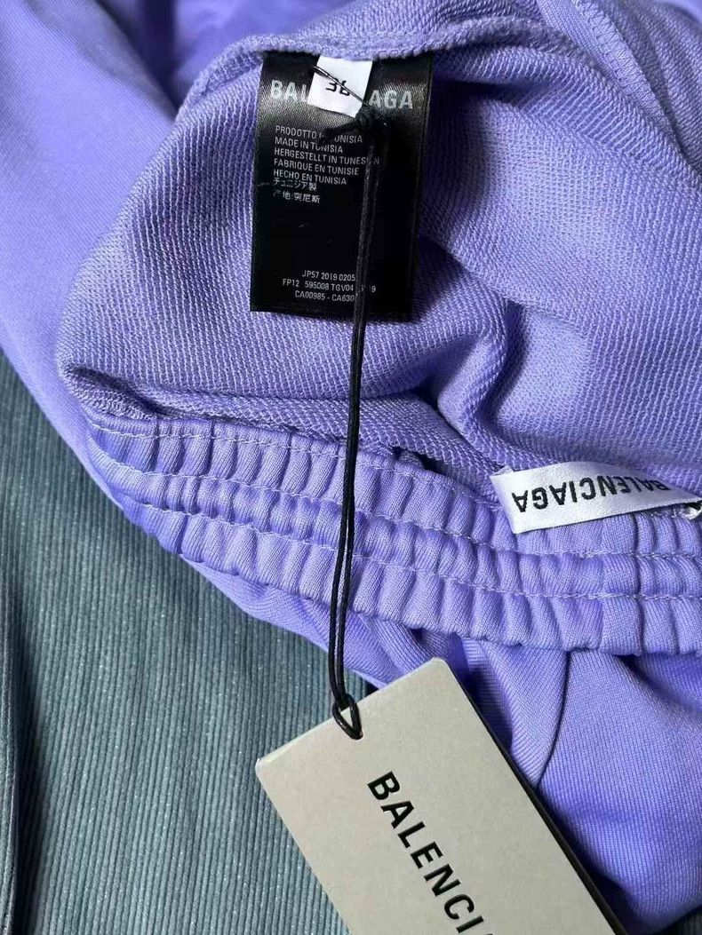 Balenciaga Balenciaga Purple Lock Buckle Pants Size 36 Size US 36 / EU 52 - 4 Thumbnail