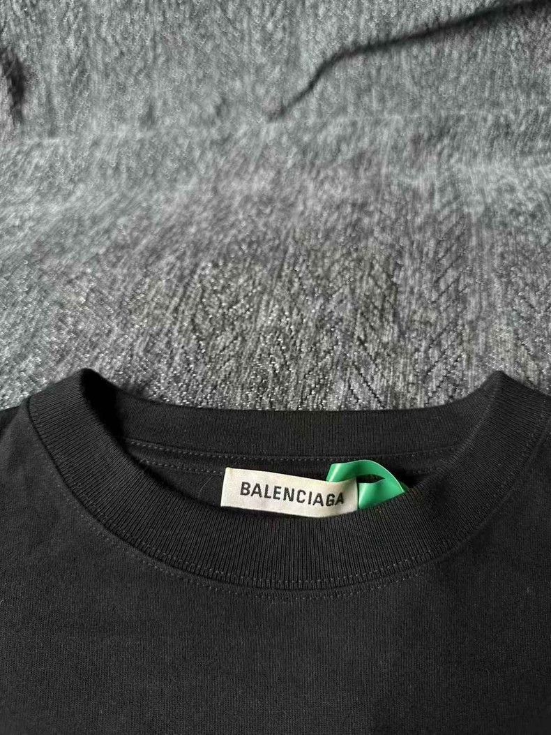 Balenciaga Balenciaga Black Letter Short Sleeve T-Shirt Size US S / EU 44-46 / 1 - 2 Thumbnail