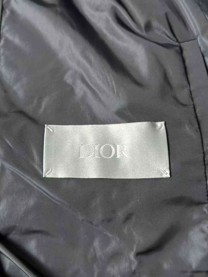 Dior Dior Black Geometric Puffer Jacket Size US L / EU 52-54 / 3 - 3 Thumbnail