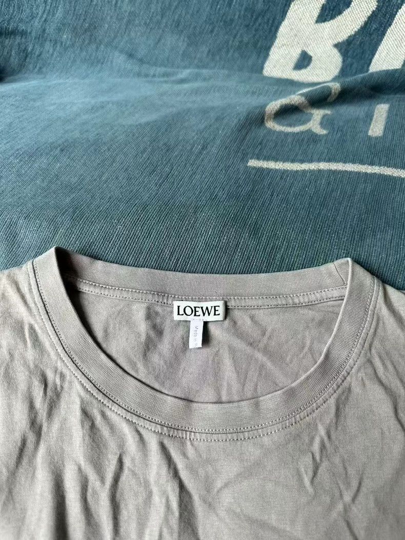 Loewe Loewe Grey Short Sleeve T-Shirt for Sale Size US M / EU 48-50 / 2 - 2 Thumbnail