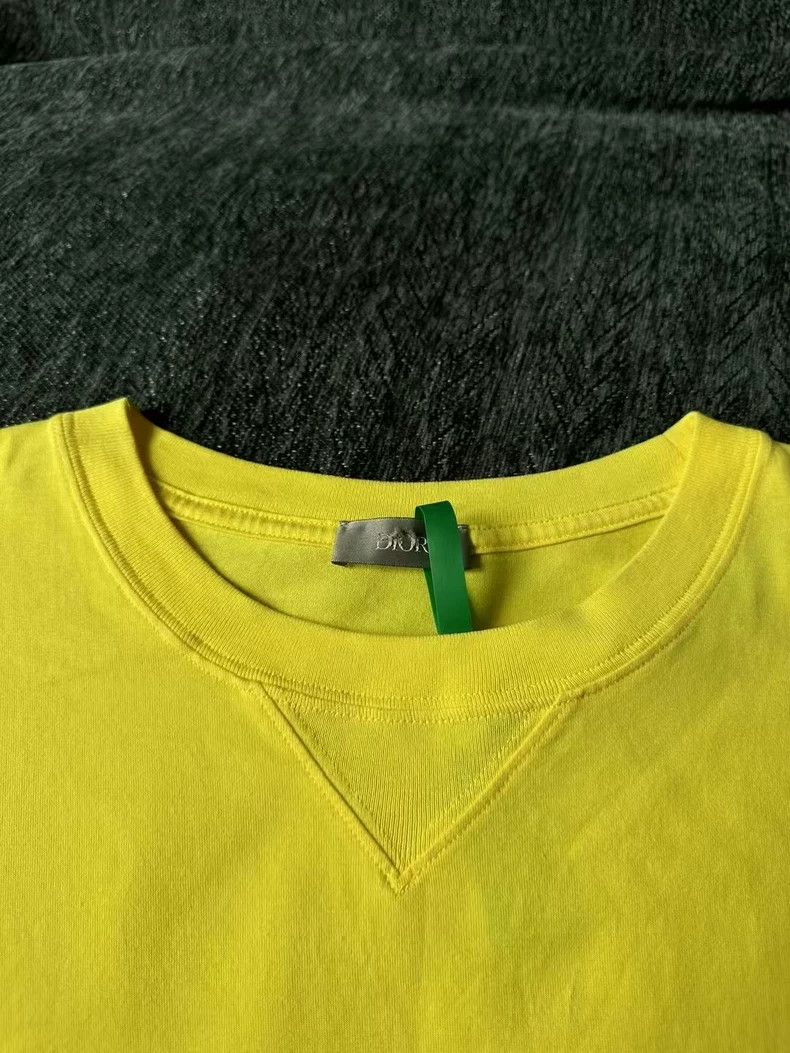 Dior Dior x Peter Doig Yellow Short Sleeve Shirt Size US XL / EU 56 / 4 - 2 Thumbnail