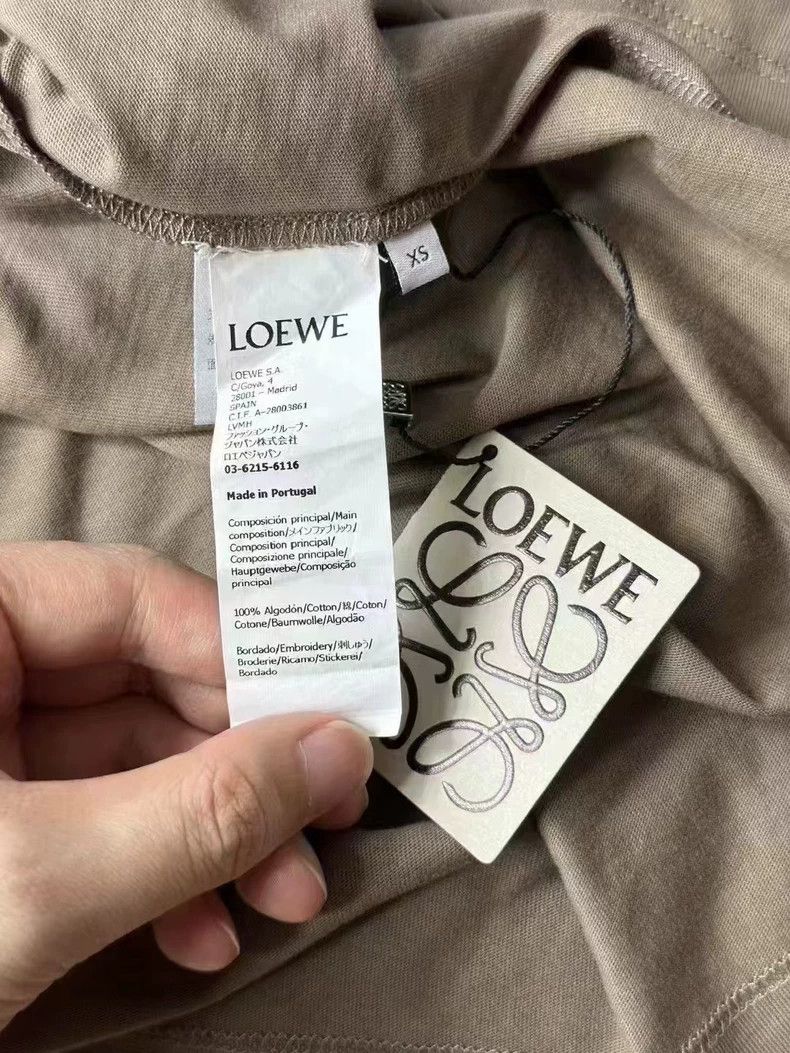 Loewe Loewe Brown Logo Short Sleeve T-Shirt Size US XS / EU 42 / 0 - 3 Thumbnail