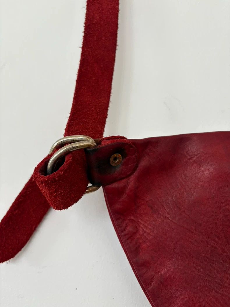 Guidi Guidi 24aw Red Leather Crossbody Bag Size ONE SIZE - 4 Thumbnail