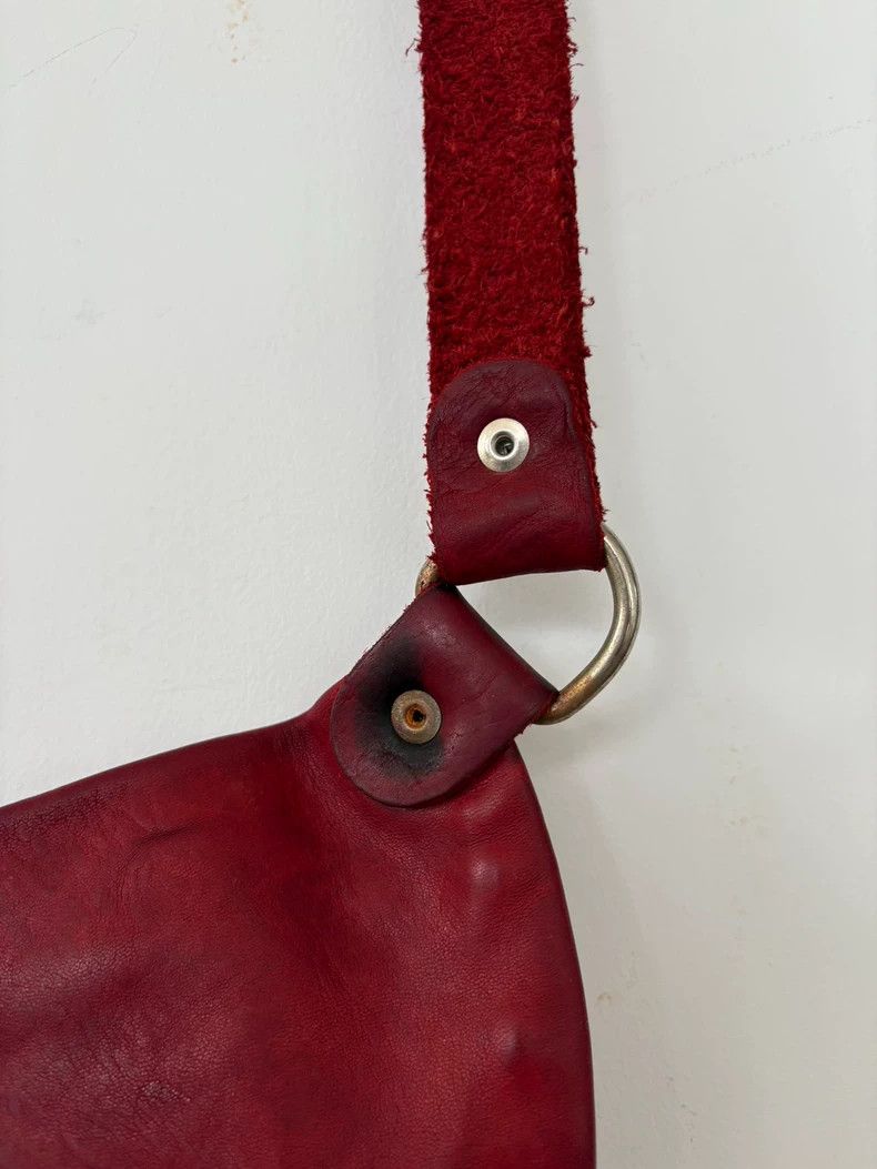 Guidi Guidi 24aw Red Leather Crossbody Bag Size ONE SIZE - 5 Thumbnail
