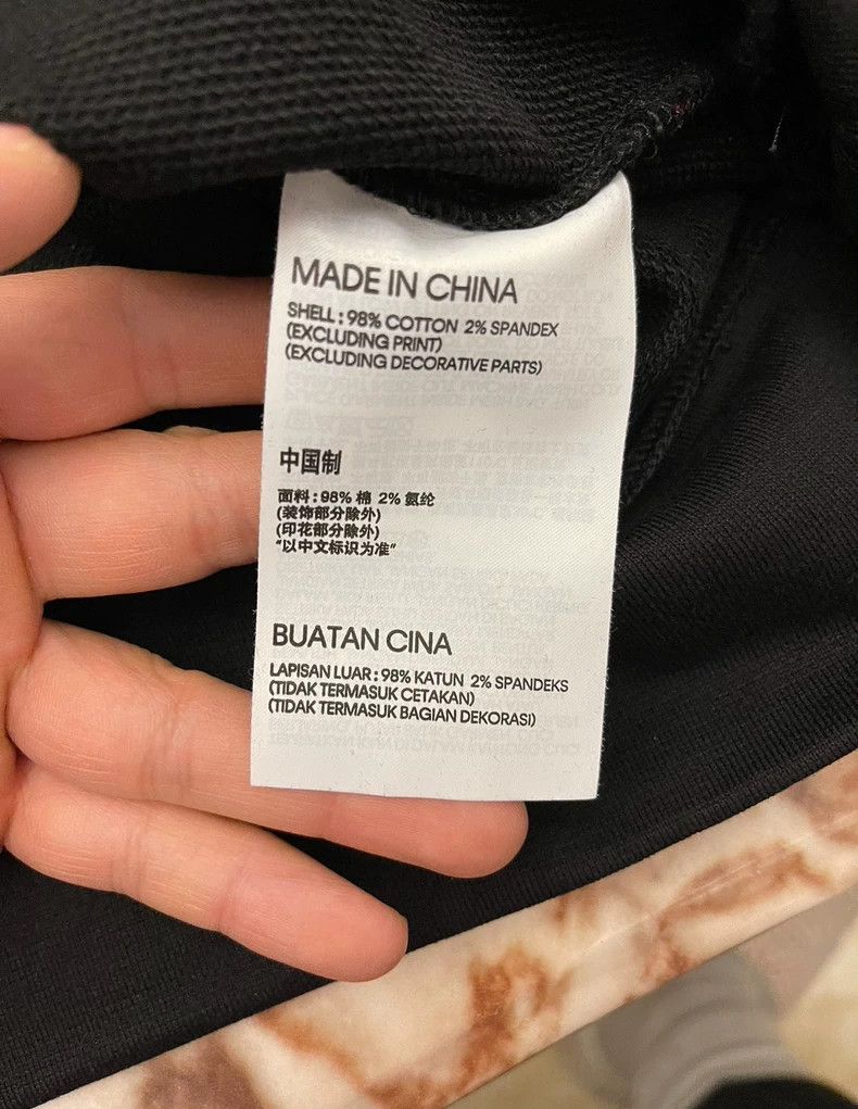 Calvin Klein 205W39NYC CK Hooded Sweatshirt with Geometric Design Size US L / EU 52-54 / 3 - 4 Thumbnail