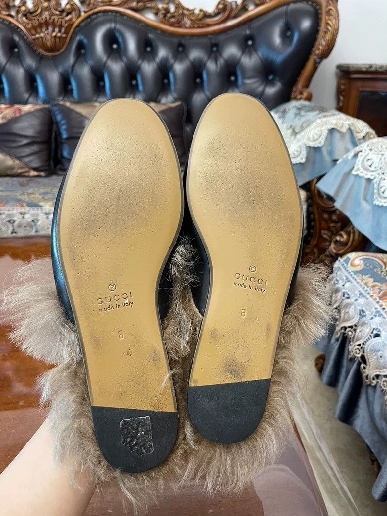 Gucci Gucci Men's Classic Leather Shoes Size 8 Size US 8 / EU 41 - 7 Thumbnail