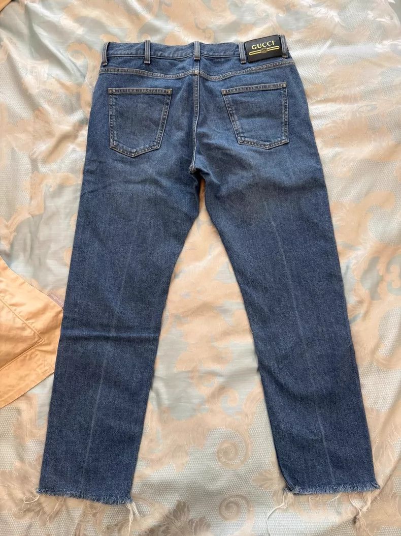 Gucci Gucci Classic Denim Jeans with Raw Hem Size US 36 / EU 52 - 2 Thumbnail