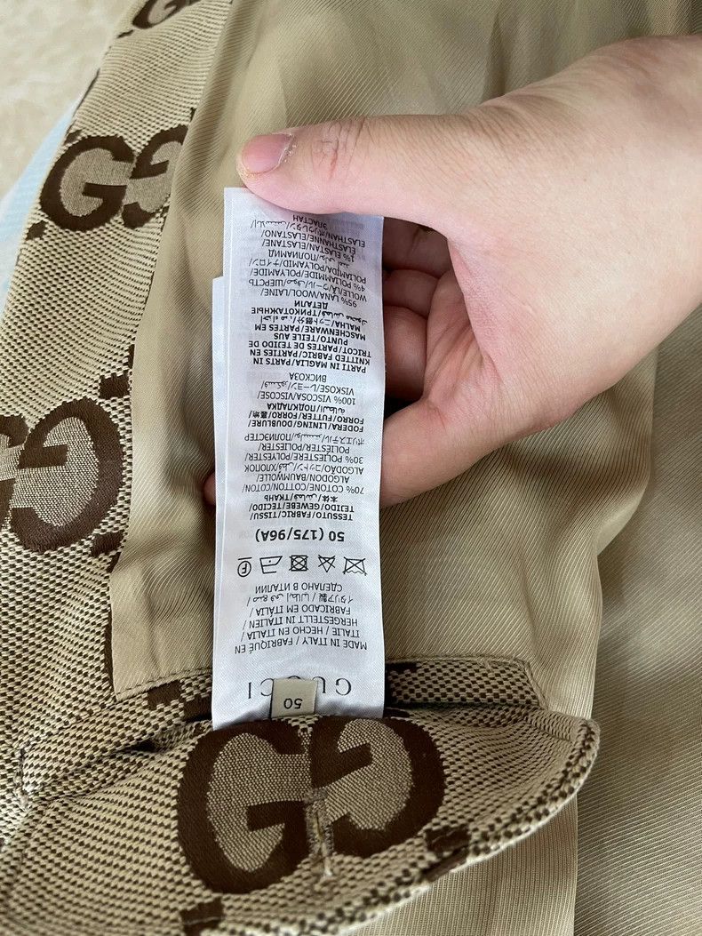 Gucci Gucci Jacket with Logo Design Jacket Size US L / EU 52-54 / 3 - 4 Thumbnail