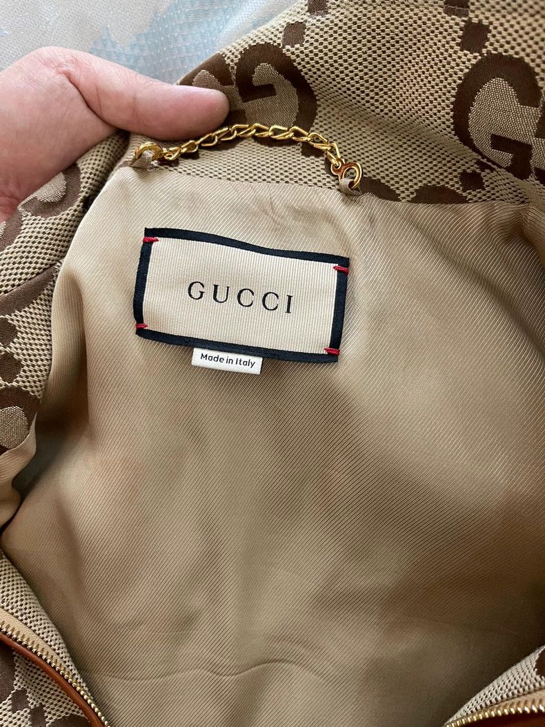 Gucci Gucci Jacket with Logo Design Jacket Size US L / EU 52-54 / 3 - 3 Thumbnail