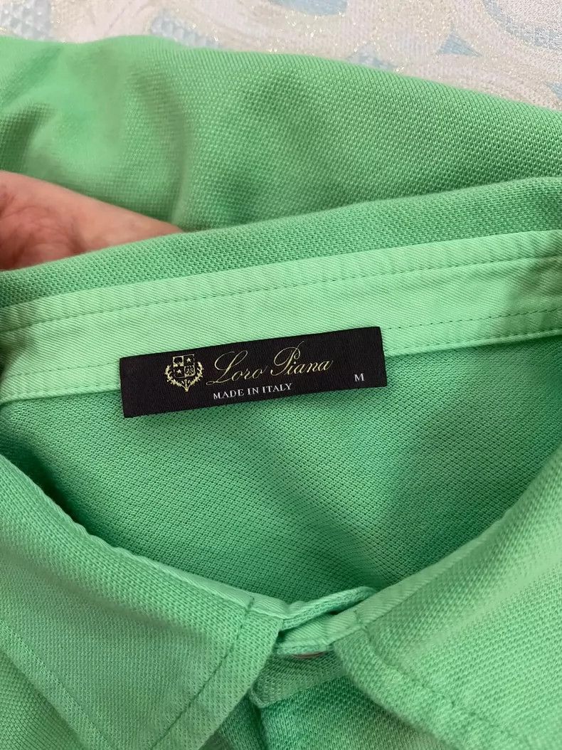 Ermenegildo Zegna Loro Piana Short Sleeve Polo Shirt Size M Size US M / EU 48-50 / 2 - 4 Thumbnail