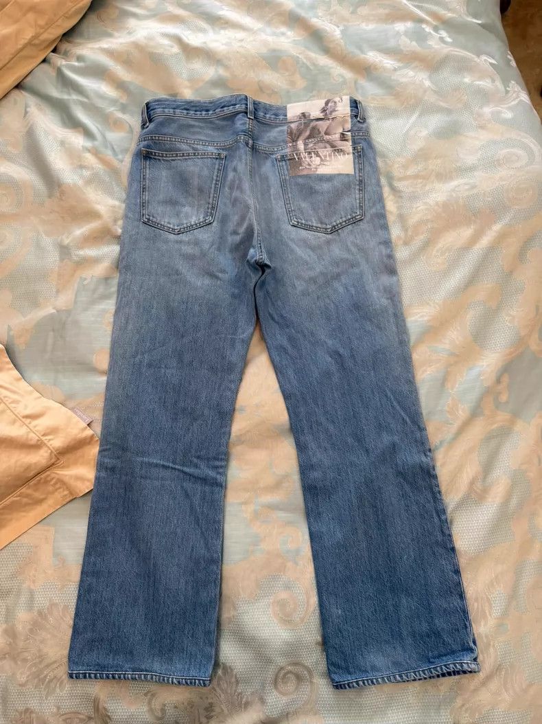 Valentino Valentino Classic Denim Jeans in Light Blue Size US 33 - 2 Thumbnail