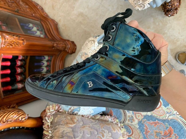 Bally Bally Men's Colorful High-Top Sneakers Size US 8.5 / EU 41-42 - 6 Thumbnail