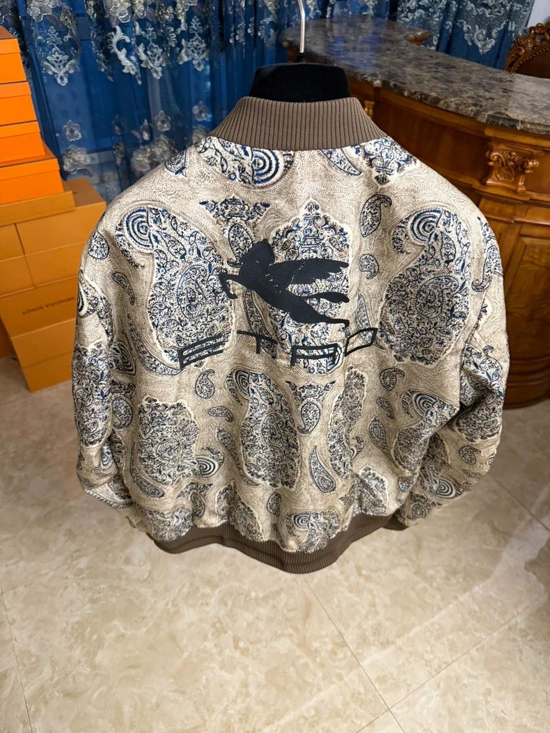 Etro ETRO Bomber Jacket with Paisley Design Size US M / EU 48-50 / 2 - 2 Thumbnail