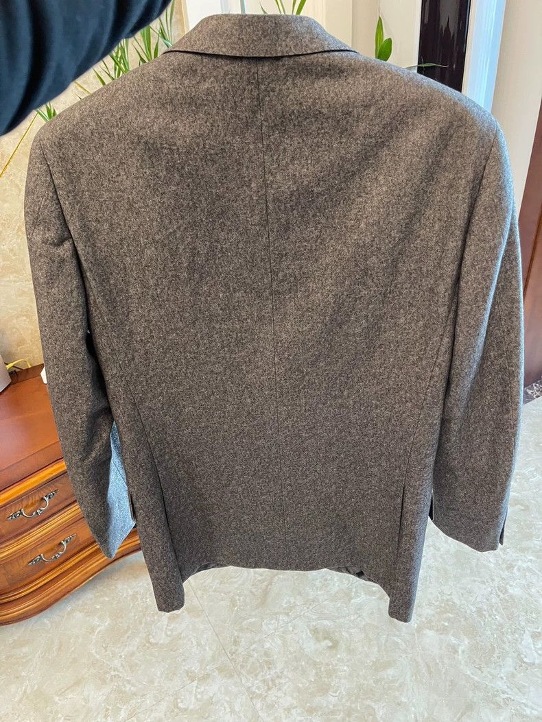 Ermenegildo Zegna Ermenegildo Zegna Gray Wool Suit Size 48 Size US M / EU 48-50 / 2 - 2 Thumbnail