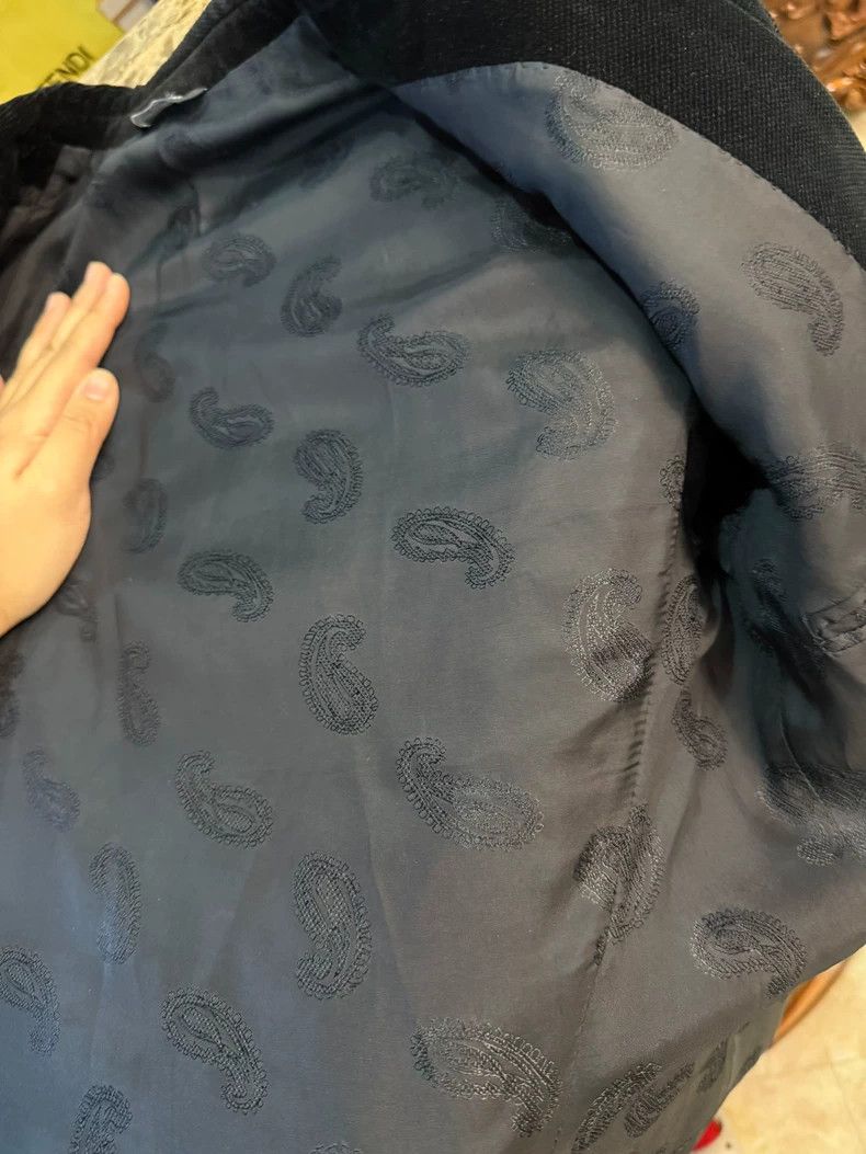 Dolce & Gabbana Dolce & Gabbana Black Embroidered Jacket Size US L / EU 52-54 / 3 - 6 Thumbnail