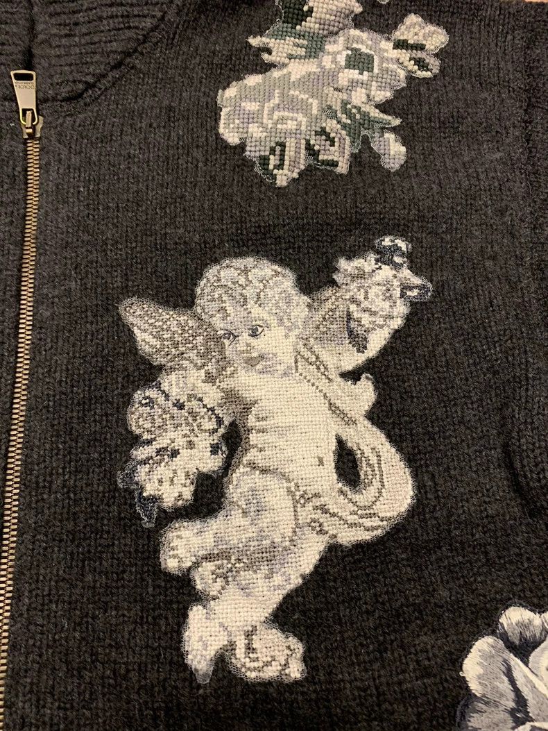 Dolce & Gabbana Dolce & Gabbana Wool Outerwear with Embroidery Size US L / EU 52-54 / 3 - 3 Thumbnail