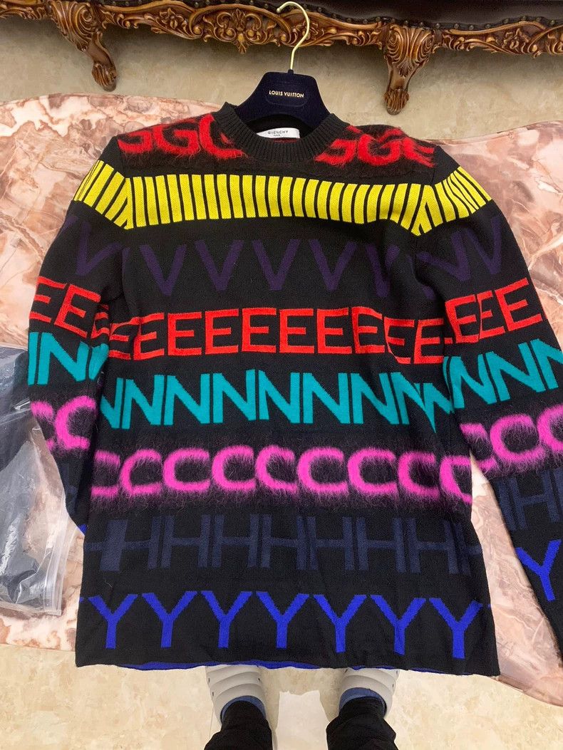 Givenchy Givenchy Logo Knit Sweater for Men and Women Size US M / EU 48-50 / 2 - 4 Thumbnail