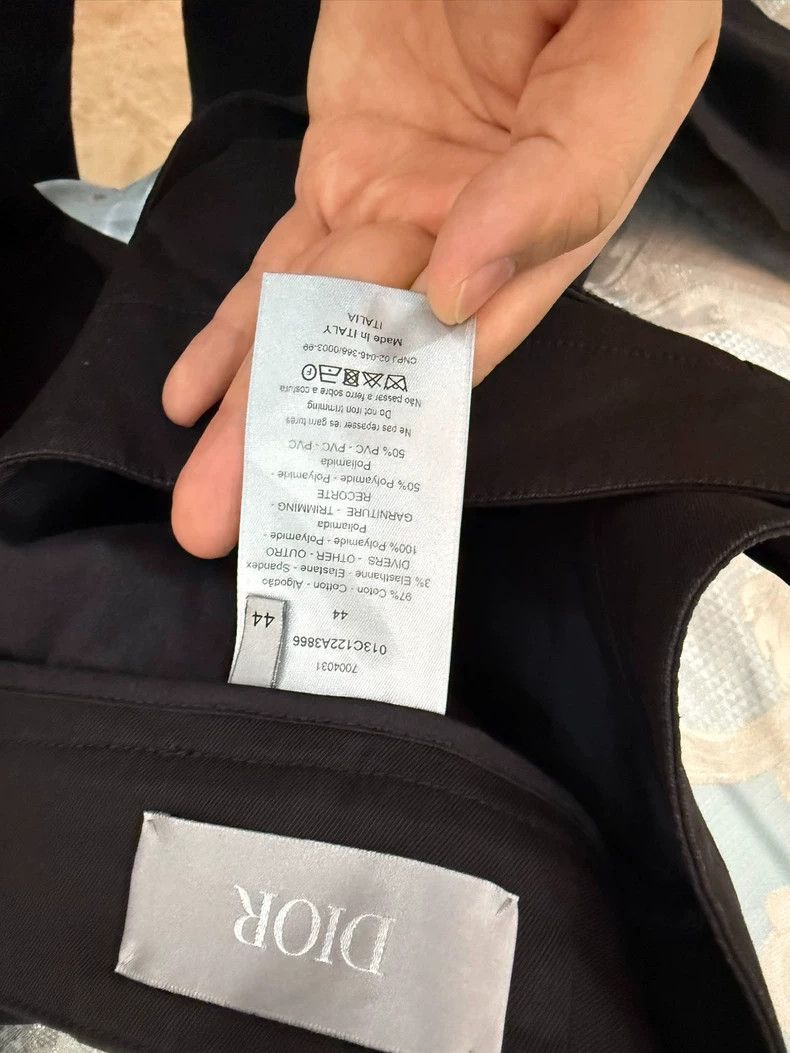 Dior Dior Cargo Pants Size 44 Unisex Classic Black Size US 44 / EU 60 - 7 Thumbnail